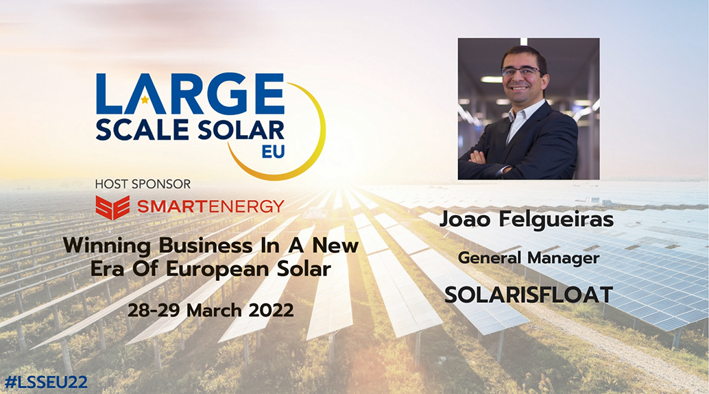 SolarisFloat takes part in the Anual Large Scale Solar Europe